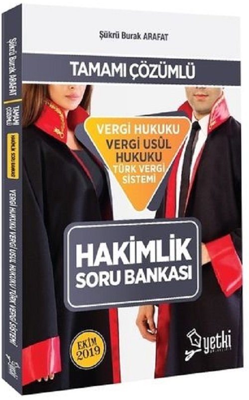 SÜPER FİYAT Yetki Hakimlik Vergi Hukuku Vergi Usul Hukuku Türk Vergi Sistemi Soru Bankası - Şükrü Burak Arafat Yetki Yayıncılık