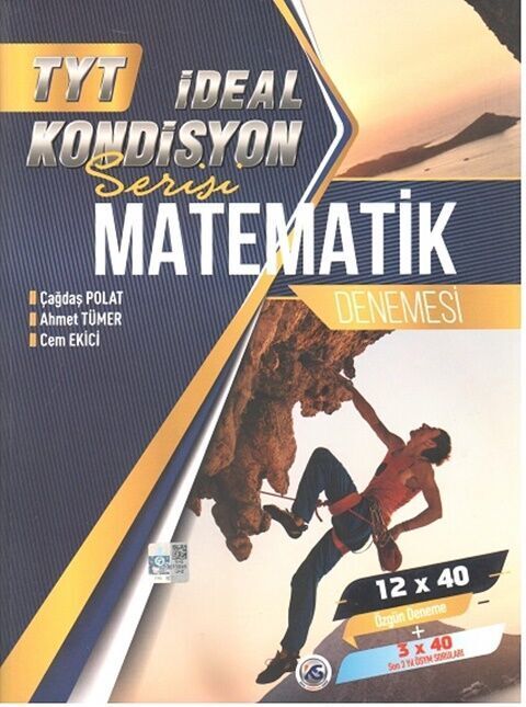 İdeal Kondisyon YKS TYT Matematik 12x40 Deneme İdeal Kondisyon Yayınları