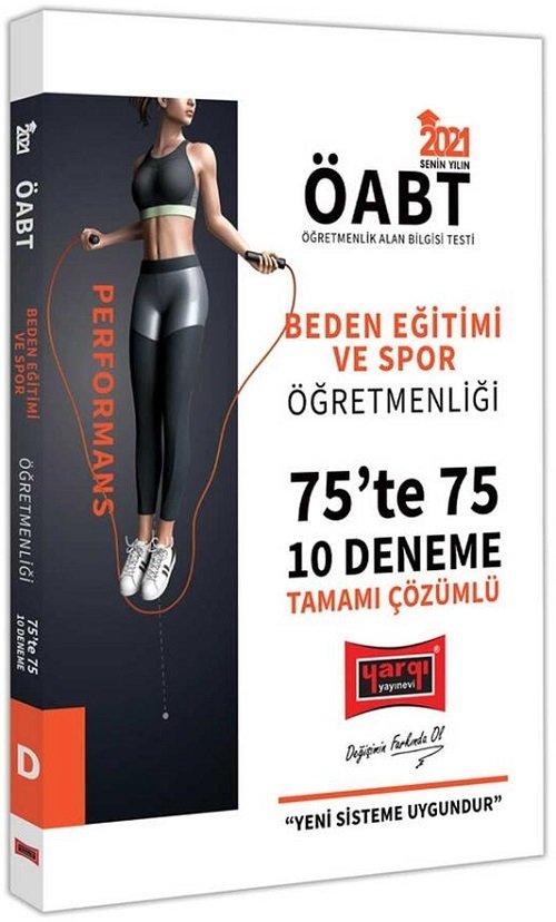 Yargı 2021 ÖABT Beden Eğitimi Öğretmenliği 75 te 75 10 Deneme Sınavı Çözümlü Yargı Yayınları Yargı 2021 ÖABT Beden Eğitimi Öğretmenliği 75 te 75 10 Deneme Sınavı Çözümlü Yargı Yayınları