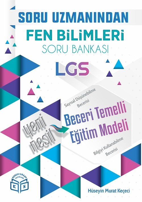 Kerem Siraay 8. Sınıf LGS Soru Uzmanından Fen Bilimleri Soru Bankası Kerem Siraay Yayınları