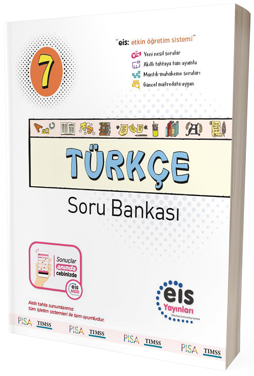 Eis Yayınları 7. Sınıf Türkçe Soru Bankası Eis Yayınları