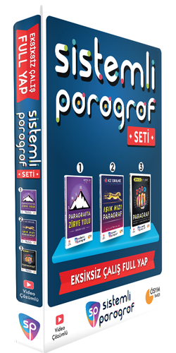 Sistemli Paragraf Tüm Sınavlar İçin Sistemli Paragraf Seti Sistemli Paragraf Yayınları Sistemli Paragraf Tüm Sınavlar İçin Sistemli Paragraf Seti Sistemli Paragraf Yayınları