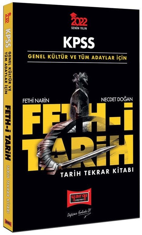 Yargı 2022 KPSS Tarih Feth-i Tarih Tekrar Kitabı - Fethi Narin Necdet Doğan Yargı Yayınları Yargı 2022 KPSS Tarih Feth-i Tarih Tekrar Kitabı - Fethi Narin Necdet Doğan Yargı Yayınları