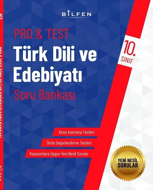 Bilfen 10. Sınıf Türk Dili ve Edebiyatı ProTest Soru Bankası Bilfen Yayıncılık Bilfen 10. Sınıf Türk Dili ve Edebiyatı ProTest Soru Bankası Bilfen Yayıncılık