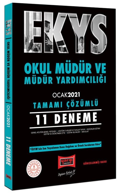 Yargı 2021 MEB EKYS Okul Müdür ve Yardımcılığı 11 Deneme Çözümlü Yargı Yayınları Yargı 2021 MEB EKYS Okul Müdür ve Yardımcılığı 11 Deneme Çözümlü Yargı Yayınları