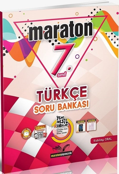 Maraton 7. Sınıf Türkçe Soru Bankası Maraton Yayınları