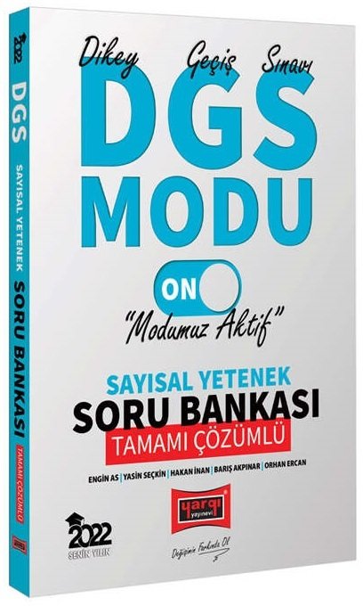 Yargı 2022 DGS Modu Sayısal Yetenek Soru Bankası Çözümlü Yargı Yayınları Yargı 2022 DGS Modu Sayısal Yetenek Soru Bankası Çözümlü Yargı Yayınları