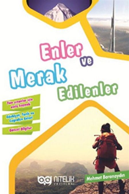 Nitelik Enler ve Merak Edilenler Nitelik Yayınları IV7686 Nitelik Enler ve Merak Edilenler Nitelik Yayınları IV7686
