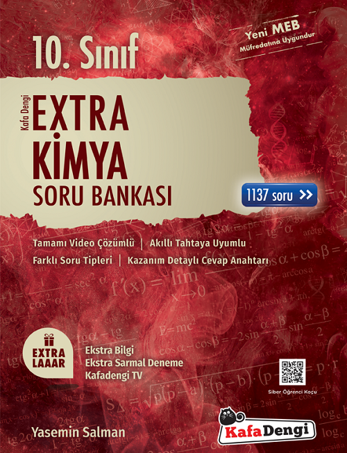 Kafadengi 10. Sınıf Kimya Extra Soru Bankası Kafadengi Yayınları Kafadengi 10. Sınıf Kimya Extra Soru Bankası Kafadengi Yayınları