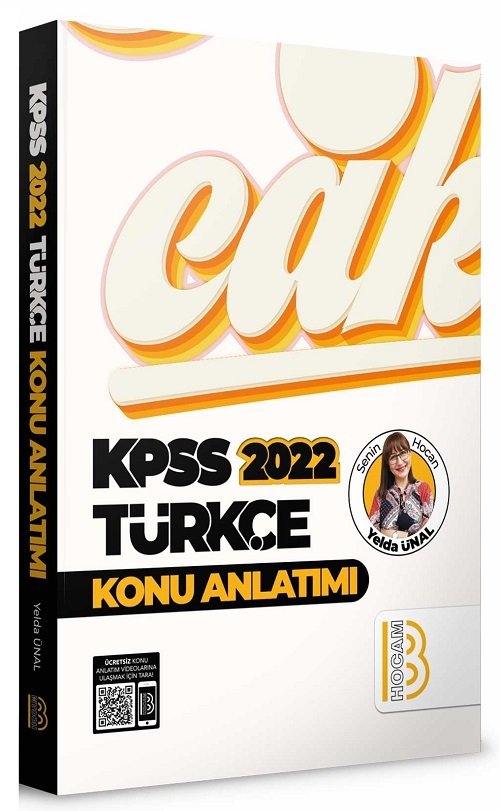 Benim Hocam 2022 KPSS Türkçe Konu Anlatımı - Yelda Ünal Benim Hocam Yayınları Benim Hocam 2022 KPSS Türkçe Konu Anlatımı - Yelda Ünal Benim Hocam Yayınları