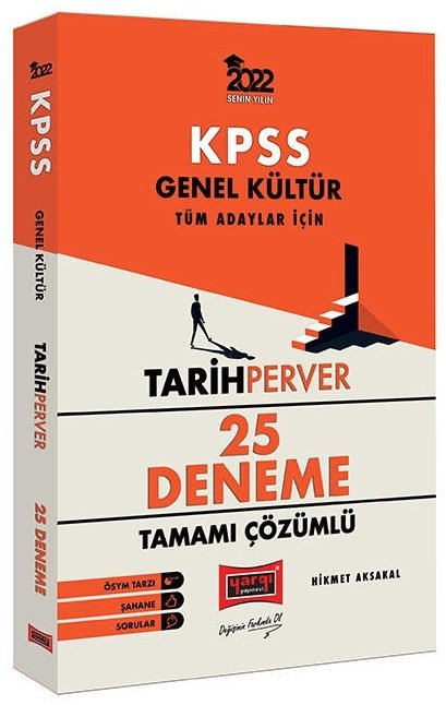 Yargı 2022 KPSS Tüm Adaylar Tarihperver Tarih 25 Deneme Yargı Yayınları
