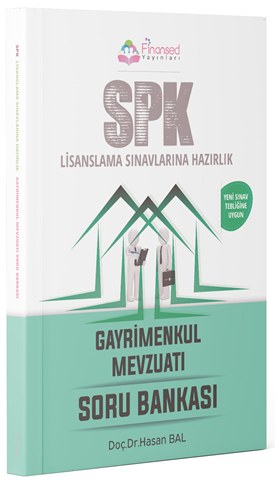 Finansed SPK Gayrimenkul Mevzuatı Soru Bankası Finansed Yayınları