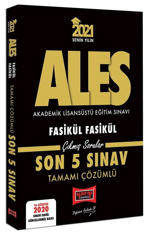 SÜPER FİYAT Yargı 2021 ALES Çıkmış Sorular Son 5 Sınav Fasikül Çözümlü Yargı Yayınları SÜPER FİYAT Yargı 2021 ALES Çıkmış Sorular Son 5 Sınav Fasikül Çözümlü Yargı Yayınları