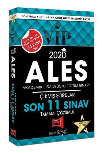 Yargı 2020 ALES VIP Çıkmış Sorular Son 11 Sınav Çözümlü Yargı Yayınları Yargı 2020 ALES VIP Çıkmış Sorular Son 11 Sınav Çözümlü Yargı Yayınları