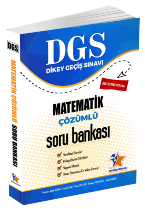 Tek Doğrusal DGS Matematik Soru Bankası Çözümlü Tek Doğrusal Yayınları