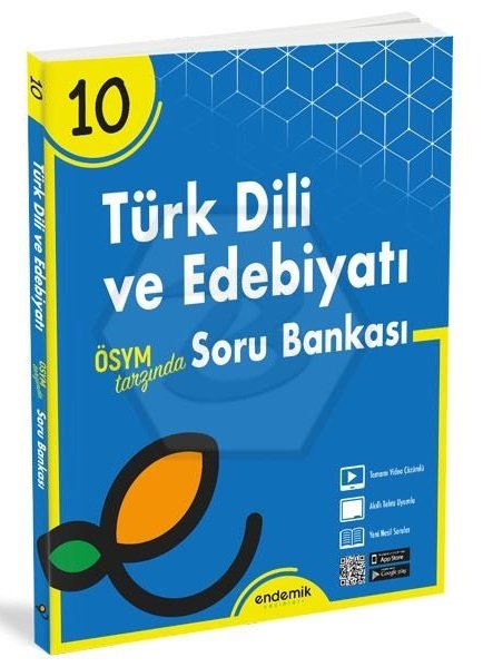 Endemik 10. Sınıf Türk Dili ve Edebiyatı Soru Bankası Endemik Yayınları