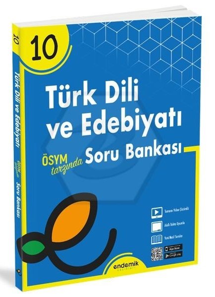 Endemik 10. Sınıf Türk Dili ve Edebiyatı Soru Bankası Endemik Yayınları Endemik 10. Sınıf Türk Dili ve Edebiyatı Soru Bankası Endemik Yayınları