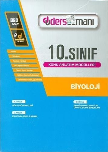 Ders Uzmanı 10. Sınıf Biyoloji Konu Anlatım Modülleri Ders Uzmanı Yayınları Ders Uzmanı 10. Sınıf Biyoloji Konu Anlatım Modülleri Ders Uzmanı Yayınları