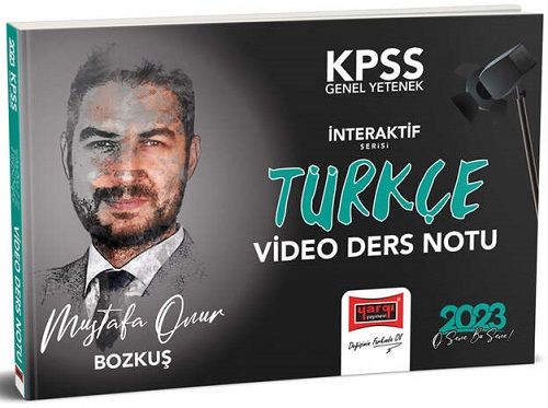 Yargı 2023 KPSS Türkçe İnteraktif Video Ders Notu - Mustafa Onur Bozkuş Yargı Yayınları Yargı 2023 KPSS Türkçe İnteraktif Video Ders Notu - Mustafa Onur Bozkuş Yargı Yayınları