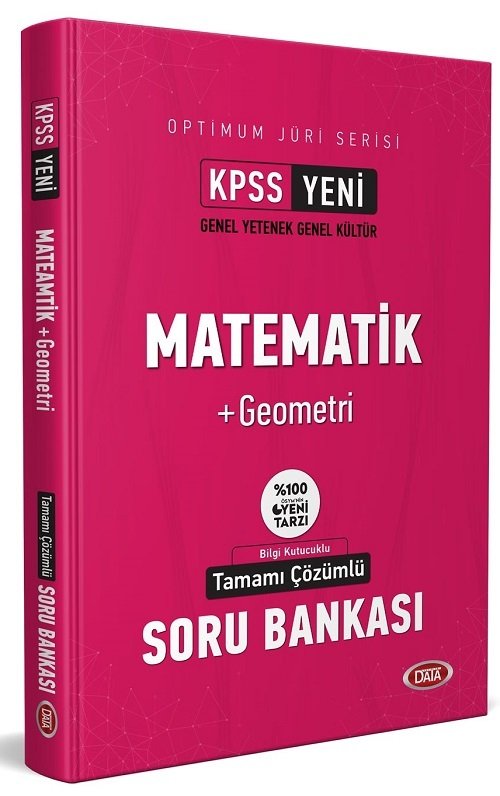 Data KPSS Matematik Geometri Optimum Jüri Soru Bankası Çözümlü Data Yayınları Data KPSS Matematik Geometri Optimum Jüri Soru Bankası Çözümlü Data Yayınları