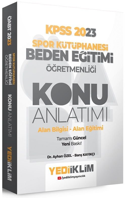Yediiklim 2023 ÖABT Beden Eğitimi Öğretmenliği Spor Kütüphanesi Konu Anlatımı Yediiklim Yayınları Yediiklim 2023 ÖABT Beden Eğitimi Öğretmenliği Spor Kütüphanesi Konu Anlatımı Yediiklim Yayınları