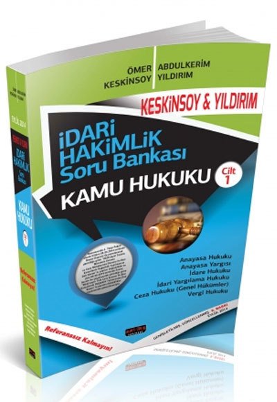 Savaş İdari Hakimlik Kamu Hukuku Soru Bankası Cilt 1 Keskinsoy-Yıldırım Savaş Yayınları Savaş İdari Hakimlik Kamu Hukuku Soru Bankası Cilt 1 Keskinsoy-Yıldırım Savaş Yayınları