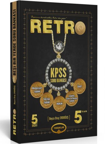 Yediiklim 2019 KPSS ÖABT RETRO 5 i Bir Yerde Soru Bankası Yediiklim Yayınları Yediiklim 2019 KPSS ÖABT RETRO 5 i Bir Yerde Soru Bankası Yediiklim Yayınları