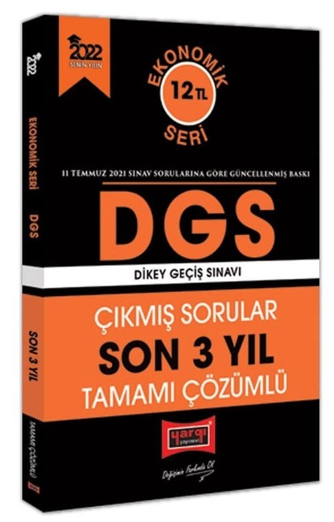 Yargı 2022 DGS Çıkmış Sorular Son 3 Yıl Çözümlü Ekonomik Seri Yargı Yayınları Yargı 2022 DGS Çıkmış Sorular Son 3 Yıl Çözümlü Ekonomik Seri Yargı Yayınları