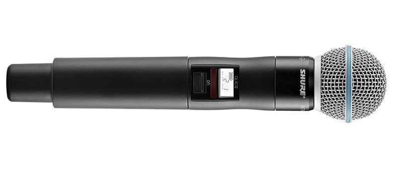 Shure QLXD2/B58 El Mikrofonu NZ5819 Shure QLXD2/B58 El Mikrofonu NZ5819