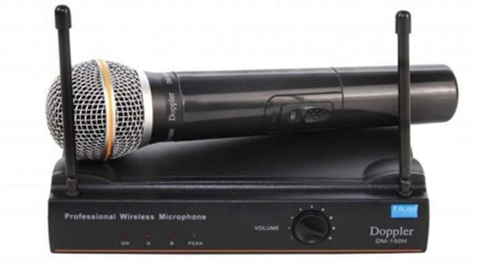 Doppler DM 150H Dijital Tek EL Telsiz Kablosuz Mikrofon