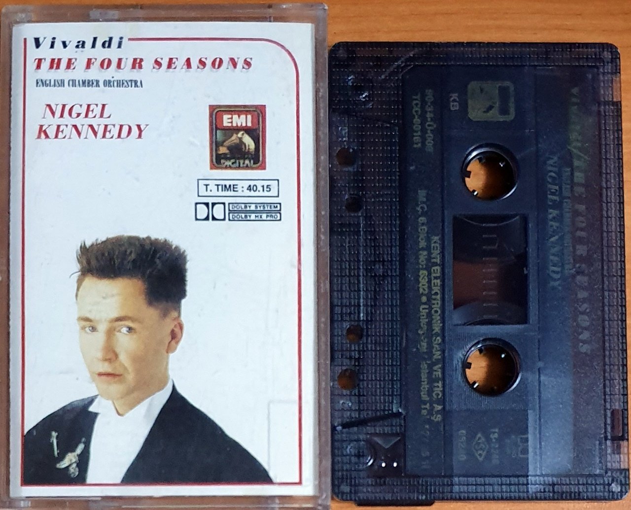 VIVALDI / THE FOUR SEASONS / NIGEL KENNEDY, ENGLISH CHAMBER ORCHESTRA