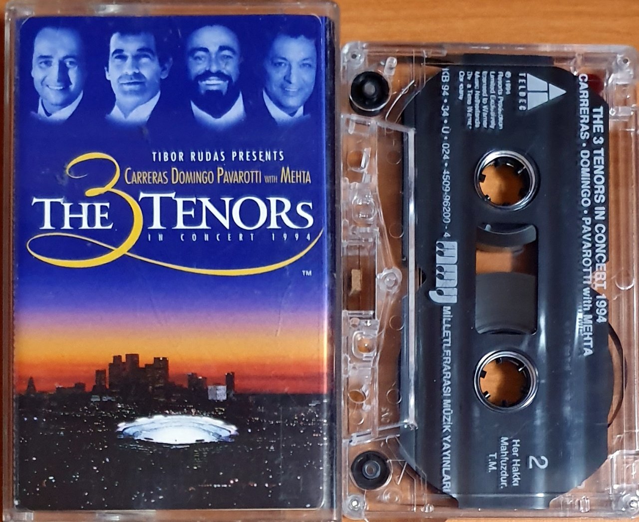 The 3 Tenors In Concert 1994 Carreras Domingo Pavarotti Mehta