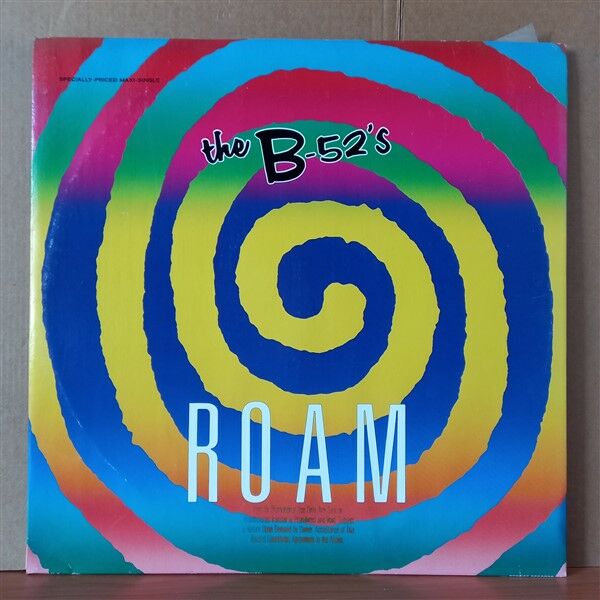 THE B-52'S – ROAM (1989) - 12'' 33RPM MAXI SINGLE 2.EL PLAK