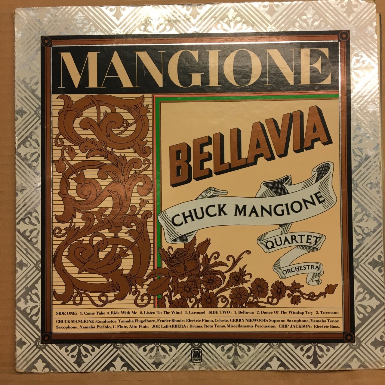 CHUCK MANGIONE - BELLAVIA (1975) - 2.EL PLAK