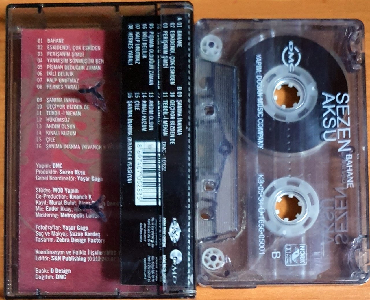 Sezen Aksu Bahane 2005 Kaset Dmc 2 El