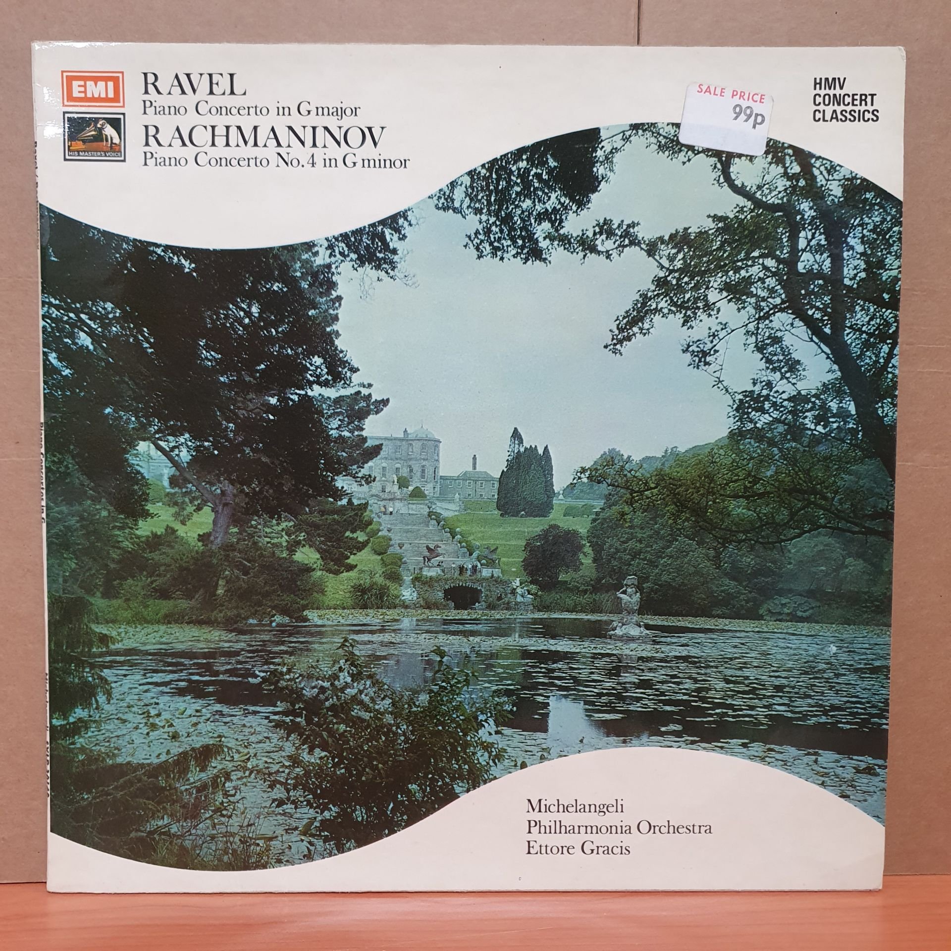 RAVEL: PIANO CONCERTO IN G MAJOR / RACHMANINOV: PIANO CONCERTO NO.4 IN ...