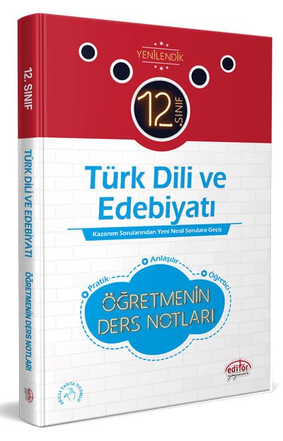 Editör Yayınevi 12. Sınıf Türk Dili Ve Edebiyatı Edebiyatı Öğretmenin ...