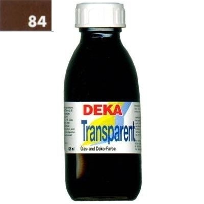 Deka Transparent 125 ml Cam Boyası 02-84 Braun (Kahverengi)