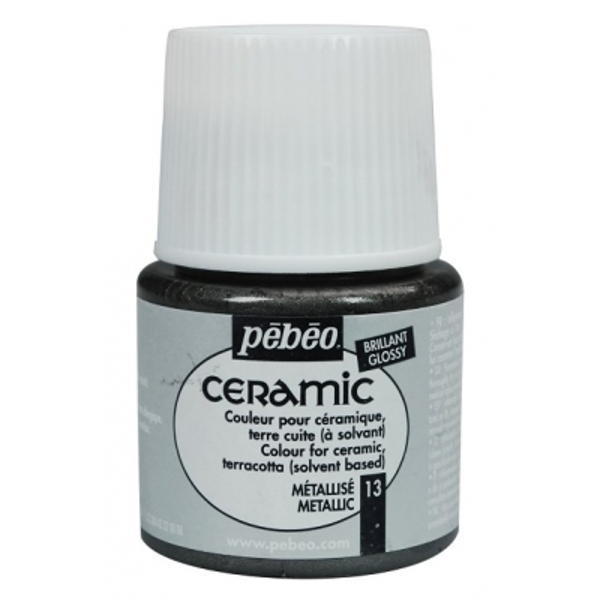 Pebeo Cam Ceramic Seramik Boyası 13 Metallic-Metalik 45ML. Pebeo Cam Ceramic Seramik Boyası 13 Metallic-Metalik 45ML.
