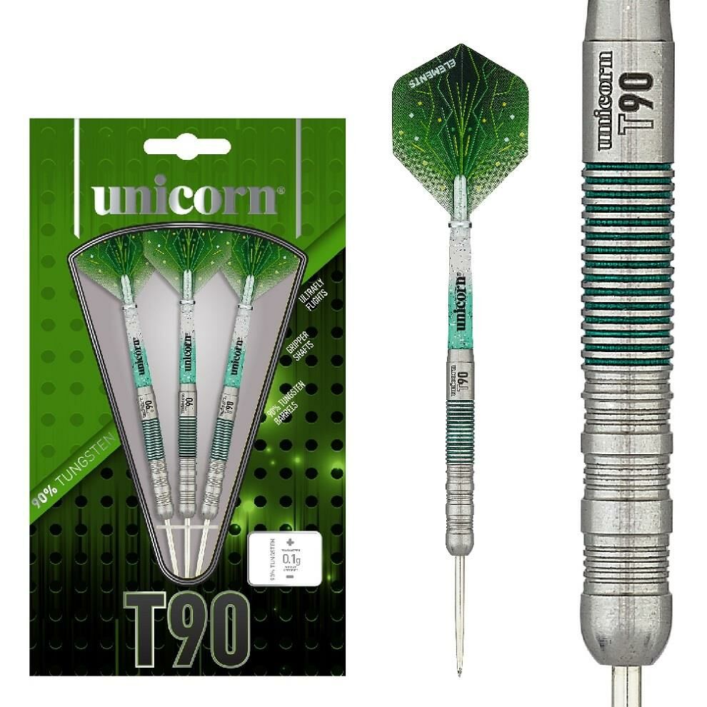 Unicorn T90 Core XL Green Type 1 % 90 Tungsten Çelik Uçlu Dart Oku