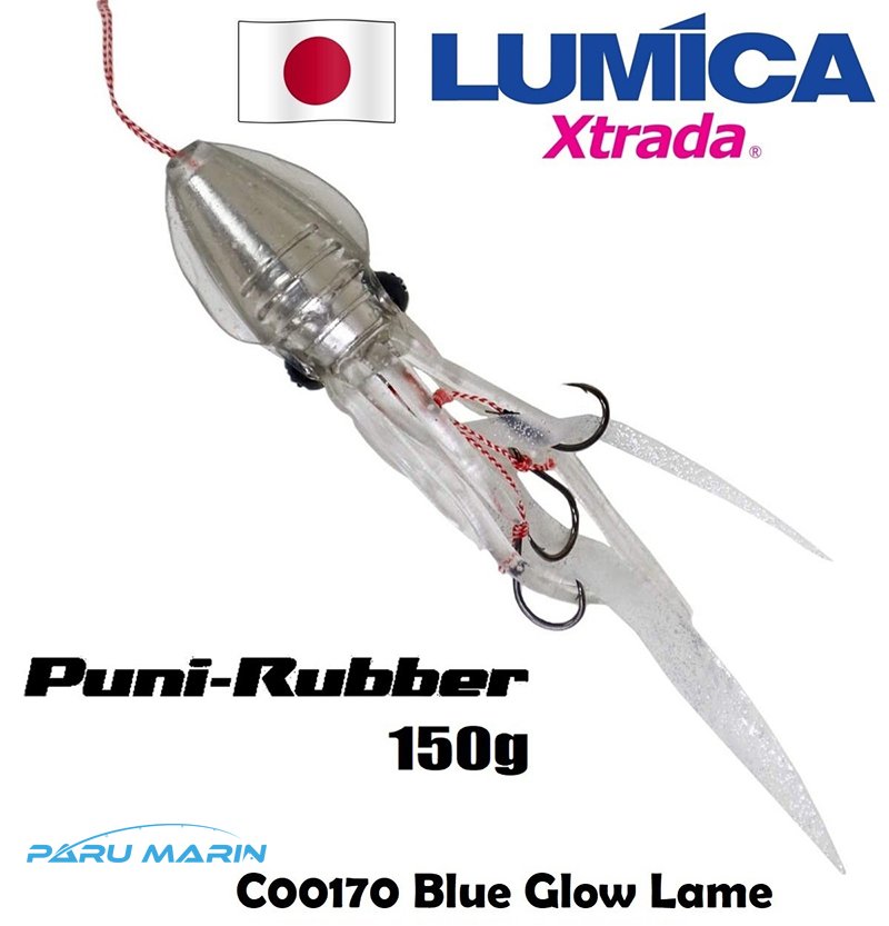 Lumica Xtrada Puni Rubber Tai Rubber Slider 150gr. C00170 Blue