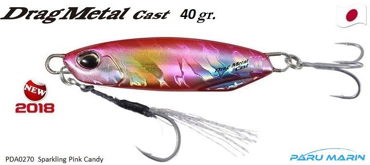 Duo Drag Metal Cast Jig 40Gr. PDA0070 / Sparkling Pink Candy
