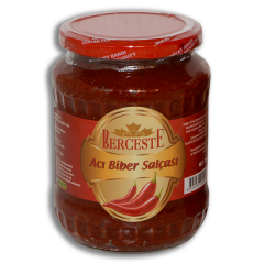 Berceste Biber Salçası 720 Gr (Acı - Tatlı)