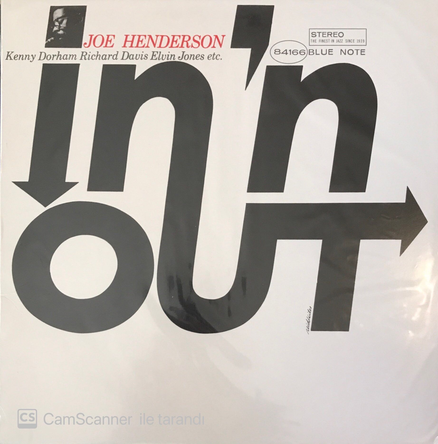 Joe Henderson - In 'N Out LP Plak Satın Al