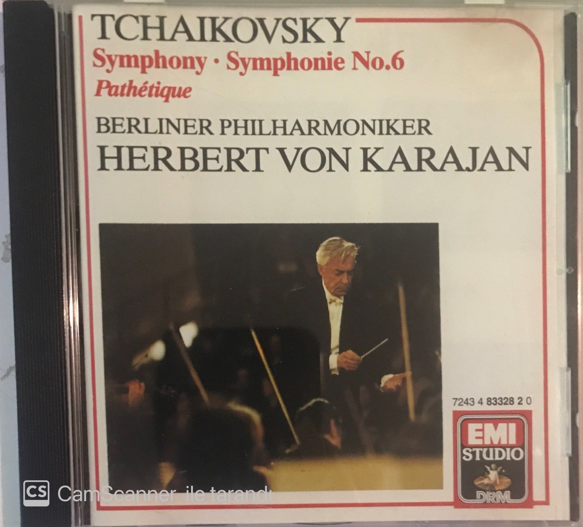 Tchaikovsky Symphony No.6 CD Plak Satın Al