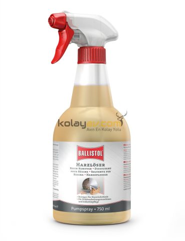 Ballistol Resin Romever, Pompa Sprey 750 ml (Reçine Sökücü) (25417)