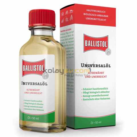 Ballistol Universal Yağ 50 ml Cam Şişe (21000)