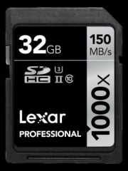 Lexar 32GB 1000X 150mb/sn UHS-II SDHC Hafıza Kartı