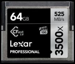 Lexar 64GB Professional 3500x CFast 2.0 Hafıza Kartı