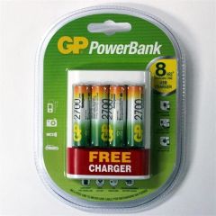 GP U411 4x2600mAh Pil ve Şarj Cihazı